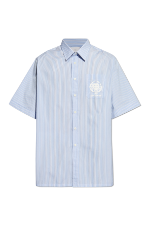 Tシャツ・カットソー GIVENCHY SS24 SHIRT WITH POCKET (BM60ZW15F0 452) Givenchy Shirt with logo | Men's Clothing | Vitkac